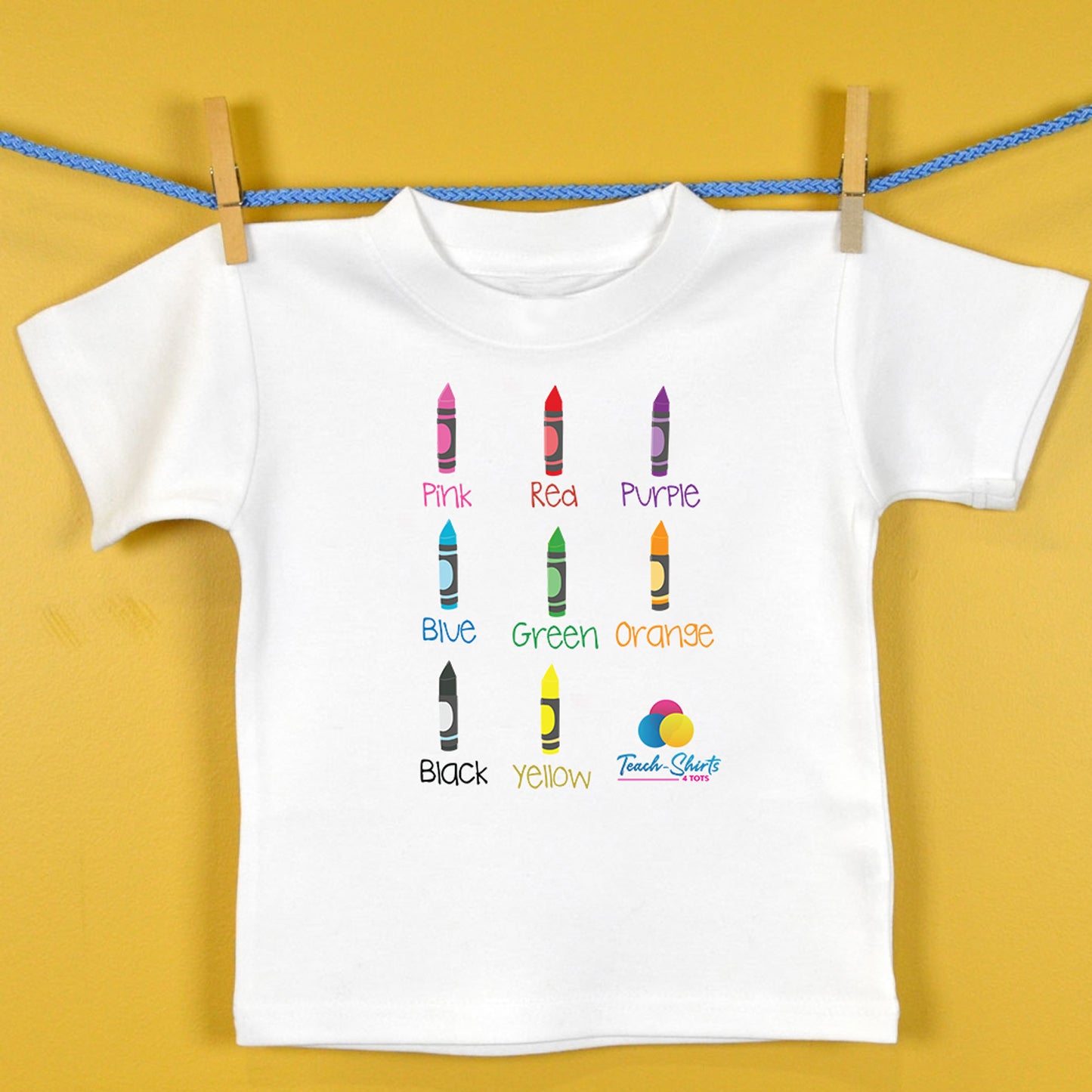 Crayon Colors Tee