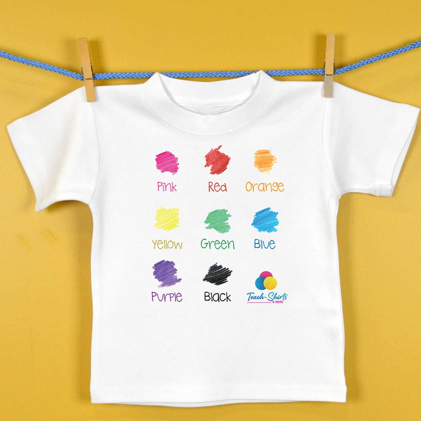 Scribbles Colors Tee